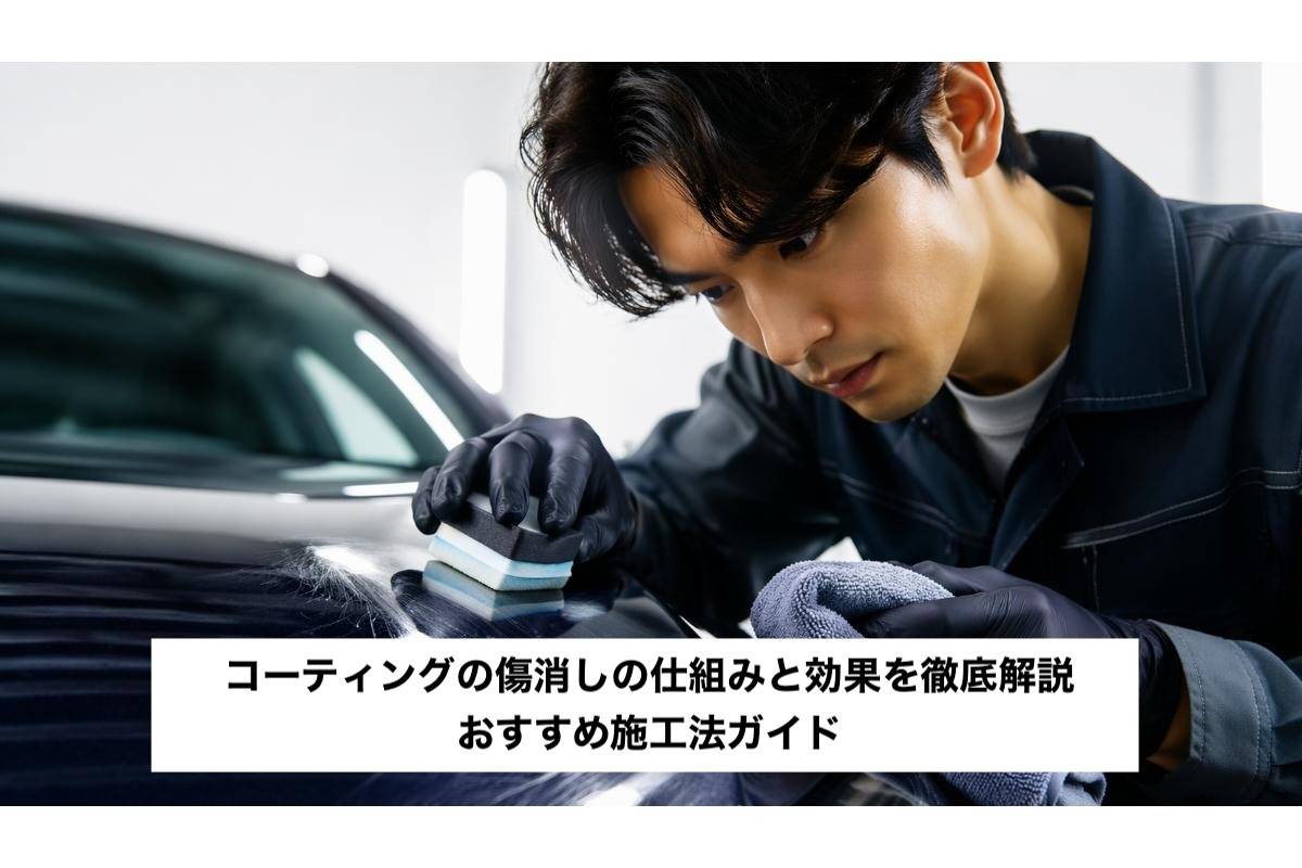 コーティングの傷消しの仕組みと効果を徹底解説｜おすすめ施工法ガイド